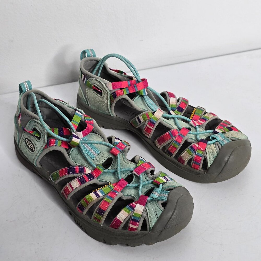 KEEN Kids Youth Shoes Sz 4 Newport Waterproof Hiking Sandals Sport Pink Washable